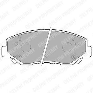 Комплект гальмівних колодок