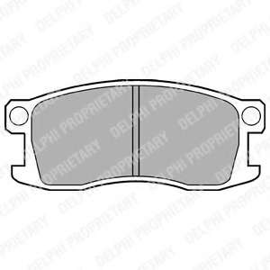 Комплект тормозных колодок, дисковый тормоз