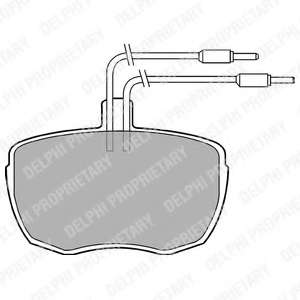 Комплект тормозных колодок, дисковый тормоз
