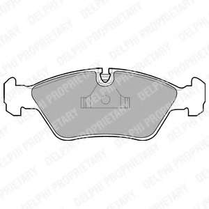 Комплект тормозных колодок, дисковый тормоз