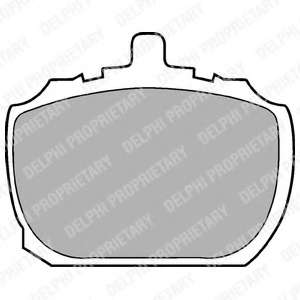 DELPHI FORD гальмівні колодки передн.Transit -91