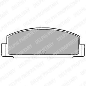 Комплект тормозных колодок, дисковый тормоз