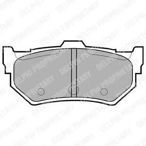 Комплект тормозных колодок, дисковый тормоз
