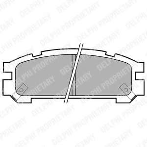 KLOCKI HAM. TYLNE SUBARU LEGACY SEDAN 89-94 SYST.AKE.