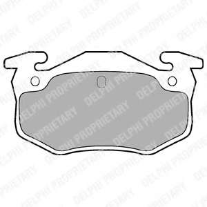 Комплект тормозных колодок, дисковый тормоз