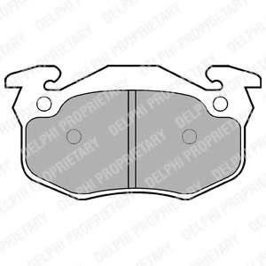 Комплект тормозных колодок, дисковый тормоз