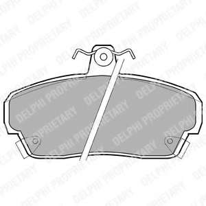 Комплект тормозных колодок, дисковый тормоз