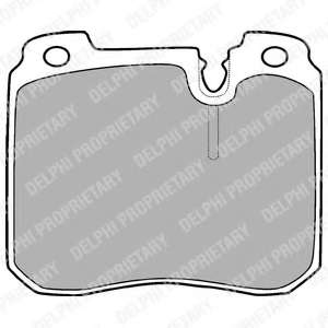 Комплект тормозных колодок, дисковый тормоз