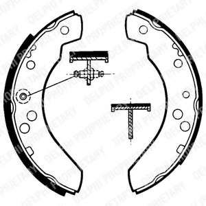 Комплект тормозных колодок