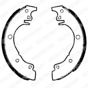 Комплект тормозных колодок