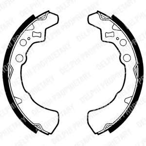 Комплект тормозных колодок