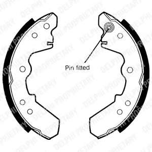 Комплект тормозных колодок