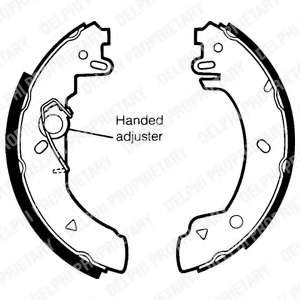 Комплект тормозных колодок
