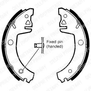 Комплект тормозных колодок