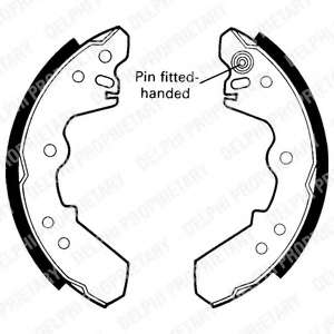 Комплект тормозных колодок