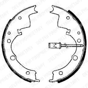 Комплект тормозных колодок