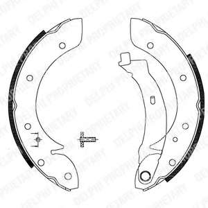 Комплект тормозных колодок
