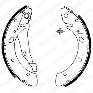 Комплект тормозных колодок