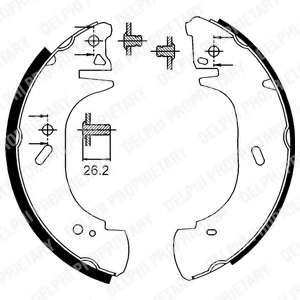 Комплект тормозных колодок