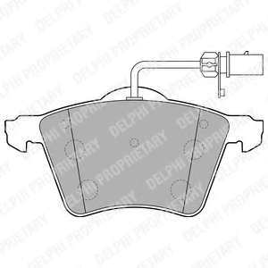 KLOCKI HAM.PRZEDNIE Z CZUJNIKIEM GR.18,0 2.5TDI Z ABS