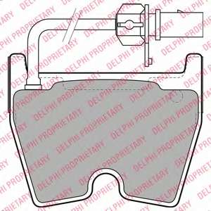 Комплект тормозных колодок, дисковый тормоз