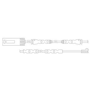 Контрольный контакт, контроль слоя тормозных колодок