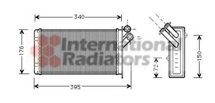 Теплообменник, отопление салона