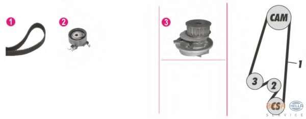 Натяжной ролик, ремень ГРМ