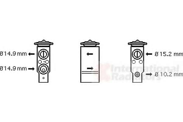 Расширительный клапан, кондиционер