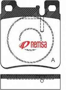 Комплект тормозных колодок, дисковый тормоз