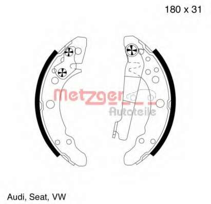 Комплект тормозных колодок