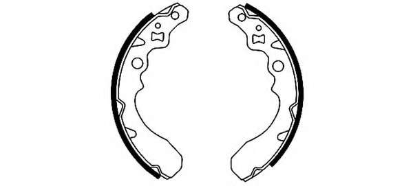 Комплект тормозных колодок