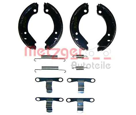 Комплект тормозных колодок, стояночная тормозная система