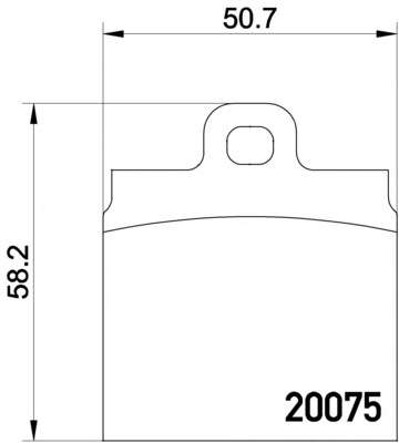 Комплект тормозных колодок, дисковый тормоз