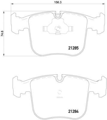 Комплект тормозных колодок, дисковый тормоз
