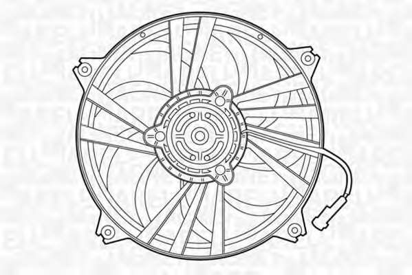 Вентилятор, охлаждение двигателя