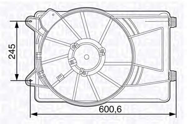 Вентилятор, охлаждение двигателя