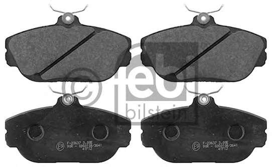 Комплект тормозных колодок, дисковый тормоз