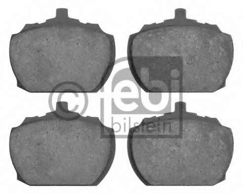 Комплект тормозных колодок, дисковый тормоз