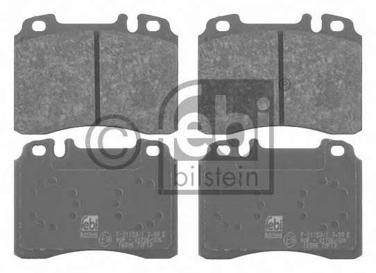 KLOCKI HAM. PRZEDNIE E 320, E 420, E 500 TEVES LP929=16 MM