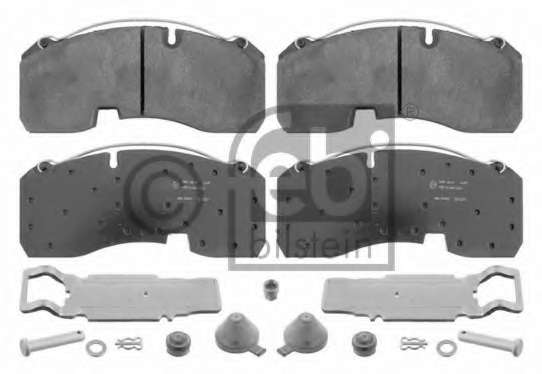 Комплект тормозных колодок, дисковый тормоз
