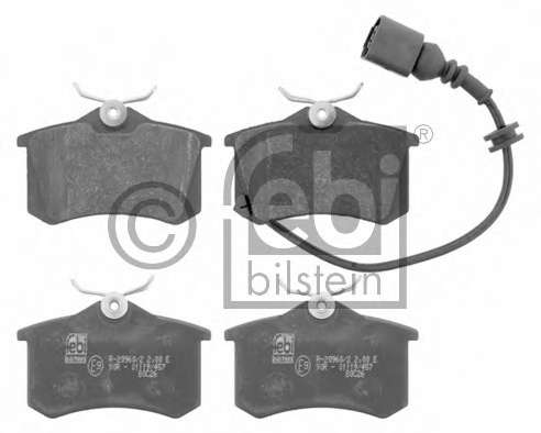 KLOCKI HAM. TYLNE Z CZUJNIKIEM ZU»YCIA 1.2 TDI