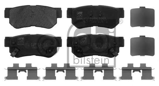 Комплект тормозных колодок, дисковый тормоз
