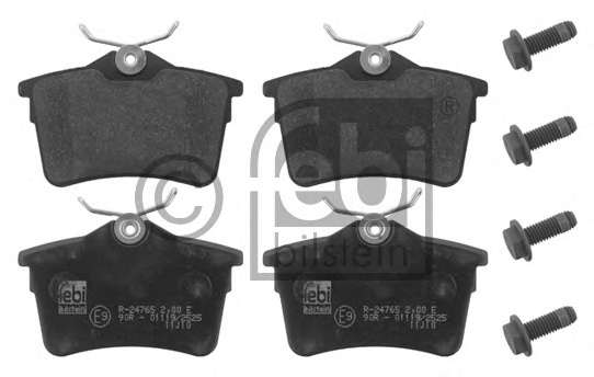 FEBI CITROEN гальмівні колодки задн.Berlingo (B9) 08 -