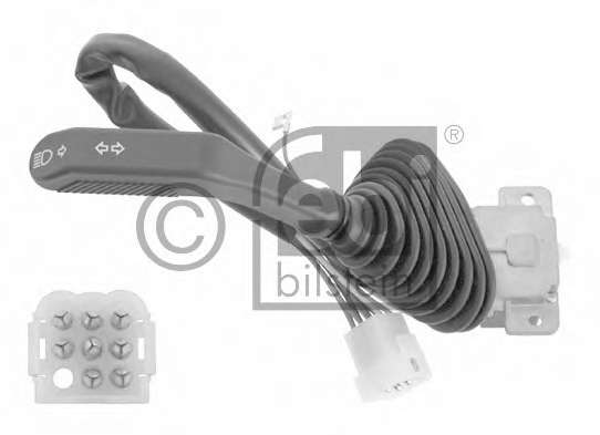 Выключатель, головной свет; Мигающий указатель; Выключатель на колонке рулевого управления