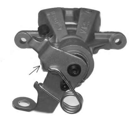 BEHR / HELLA, 8AC 355 382-981, Тормозной суппорт
