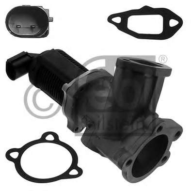 FEBI OPEL клапан EGR COMBO, CORSA 1.3CDTI, DOBLO 1.3 JTD