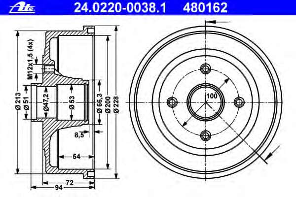 Тормозной барабан