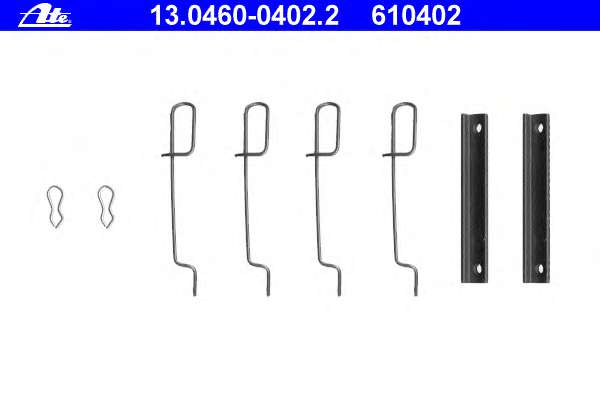 Комплектующие, колодки дискового тормоза