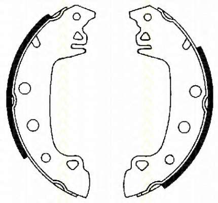 Комплект тормозных колодок